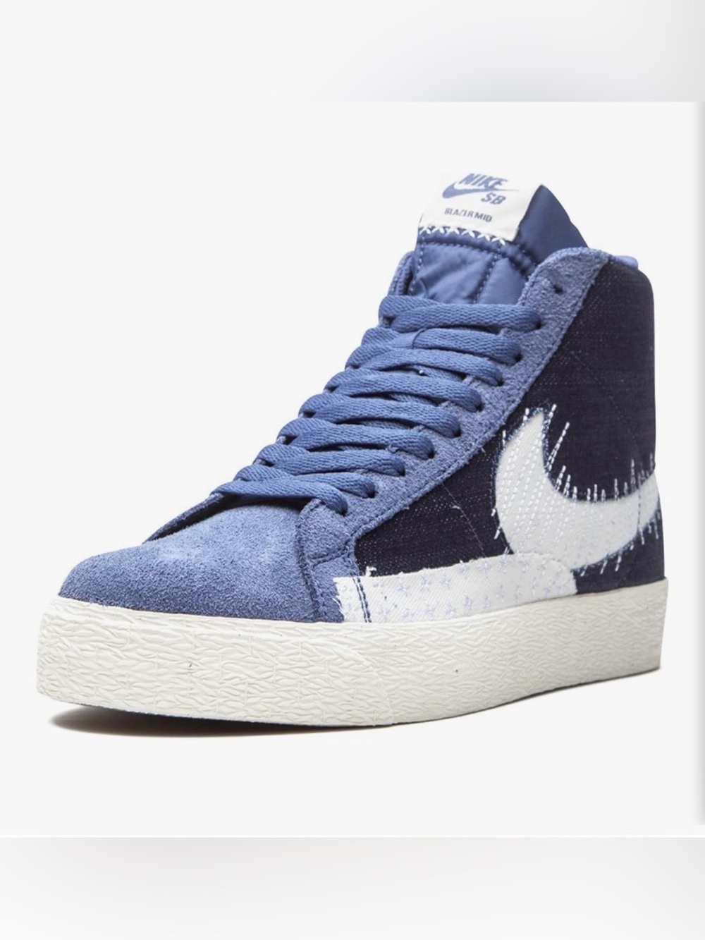 NIKE SIZE 9.5 (8.5 men) SB ZOOM BLAZER HIGH TOP SNEAKERS SHOES~SUEDE LEATHER